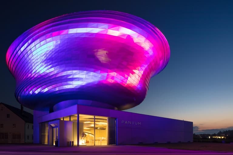 Architekturfotograf Linz PANEUM - Wunderkammer des Brotes Abendstimmung